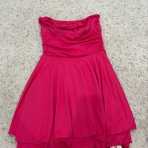 Amazon Women's Mini Dress - Vibrant Pink